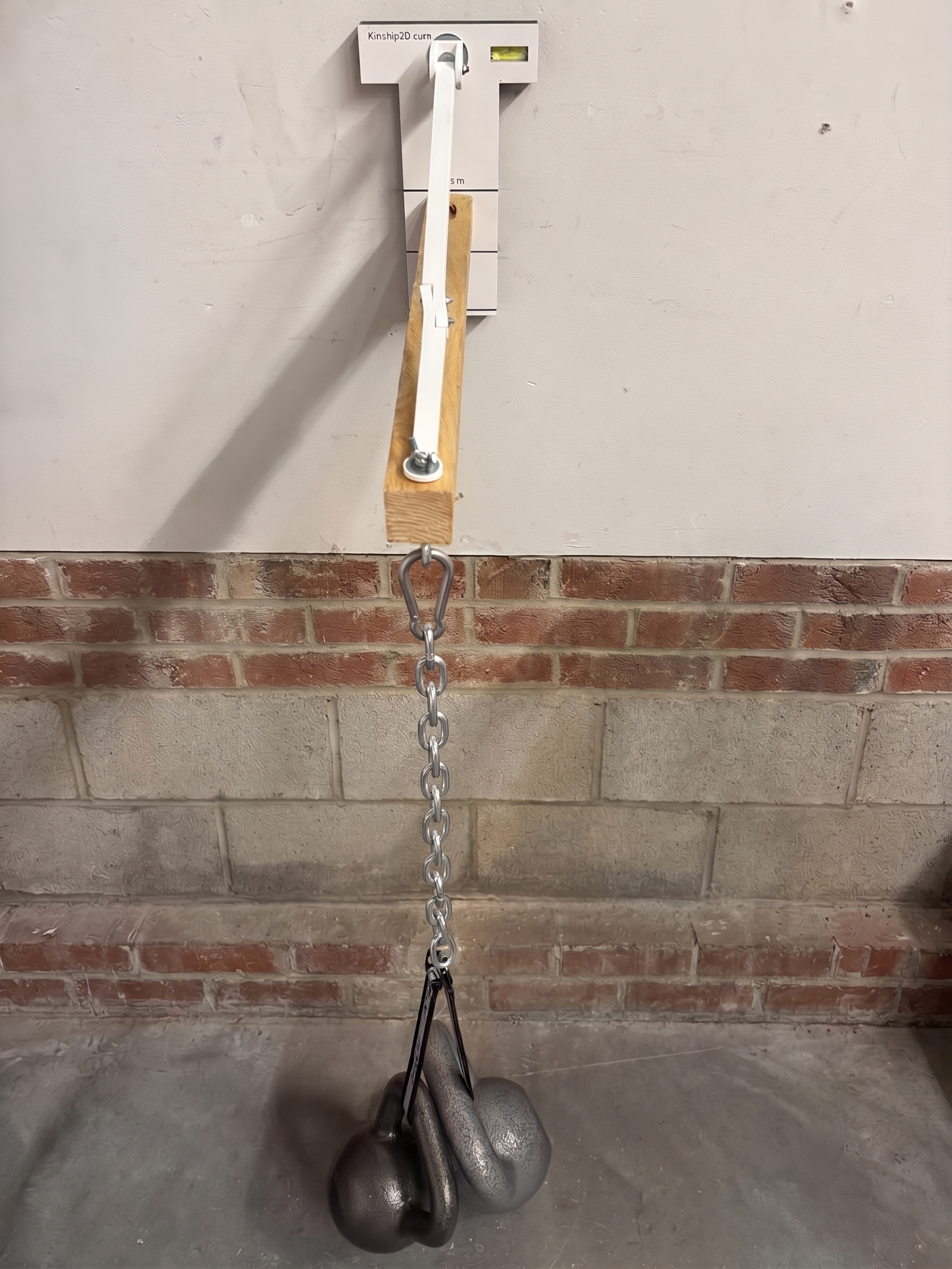 Kinship3D Boomilever Test Rig in full load testing